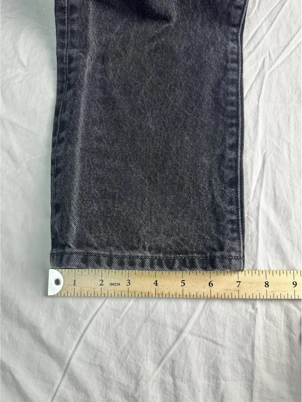 🖤⚡ Vintage 501 Levi’s Premium Black Wash Straight Jeans W25 L30 8861-25 ⚡🖤 - Picture 16 of 16